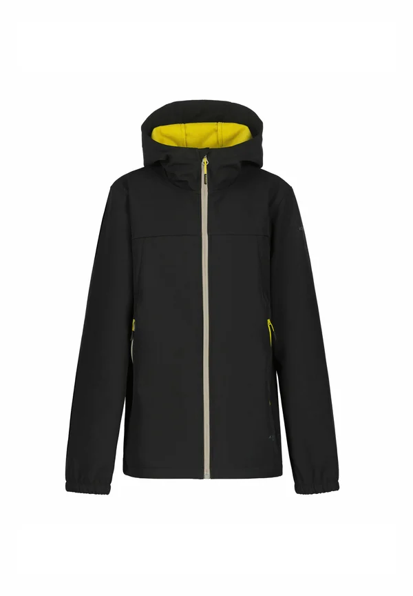 KONAN JR - Soft shell jacket - schwarz