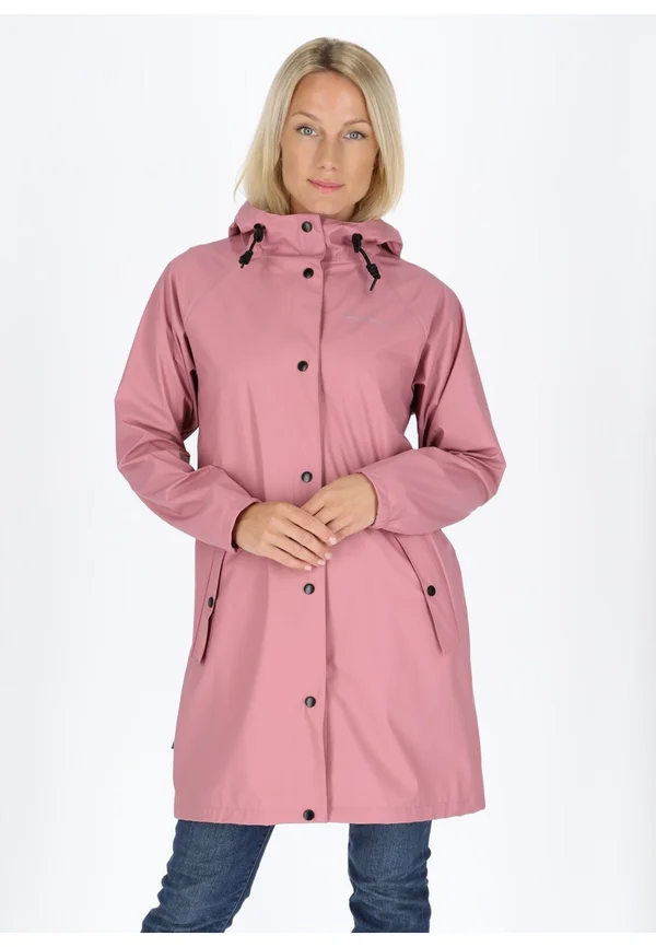 KOSTER LONG W - Waterproof jacket - dusty rose