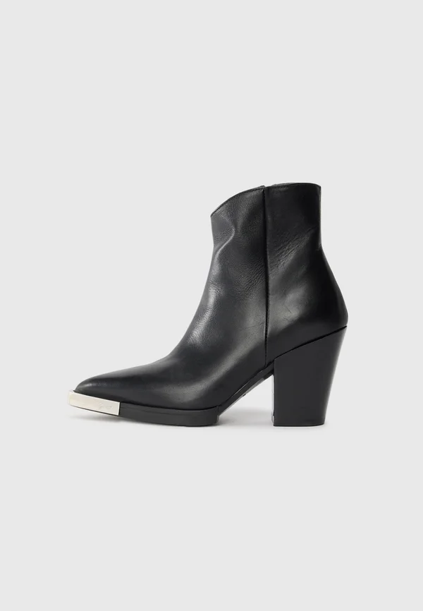 KOWBOY - High heeled ankle boots - black