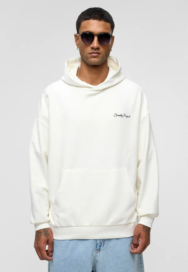 KRISTIAN - Hoodie - ecru