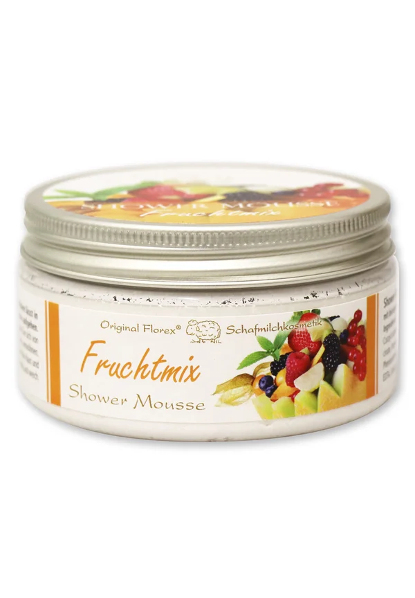 KÖRPER SHOWER MOUSSE FRUCHTMIX 200 ML - Shower gel - weiß
