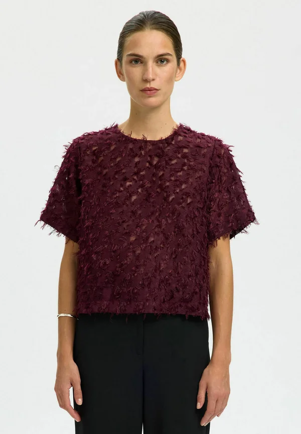 KURZEN ÄRMELN - Blouse - fig