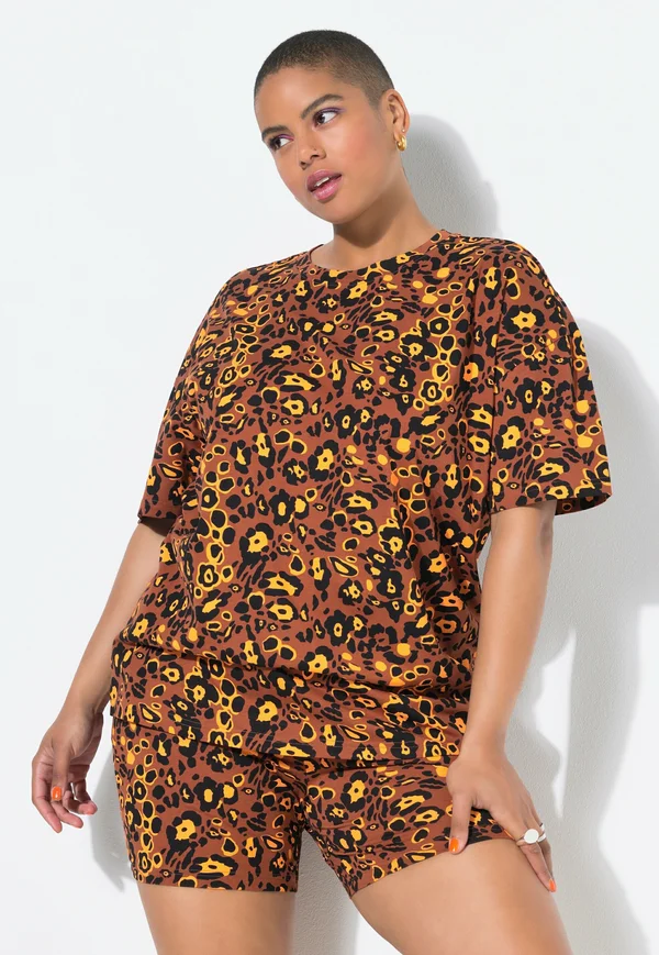 KURZER  LEO SET - Pyjama set - fawn brown