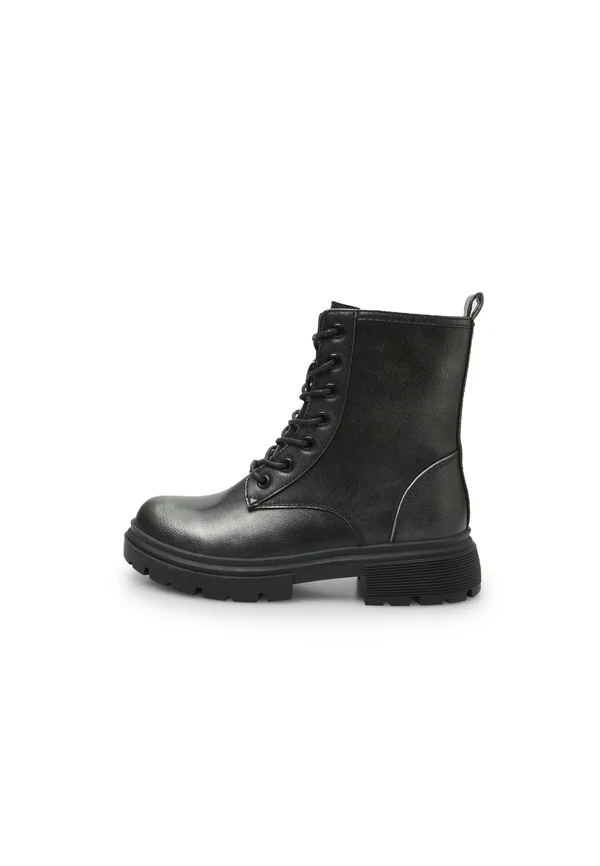 Lace-up ankle boots - argento