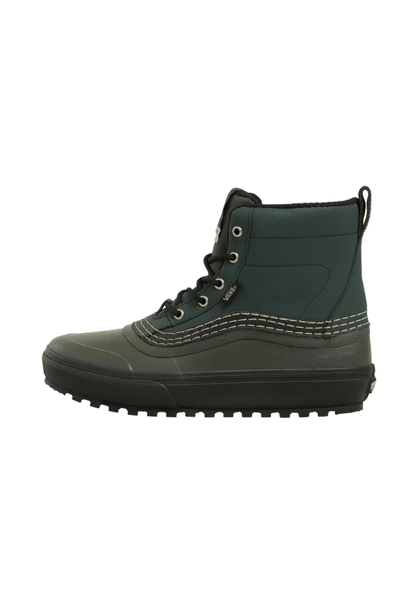 Lace-up ankle boots - black forest