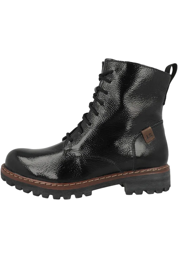 Lace-up ankle boots - black vl