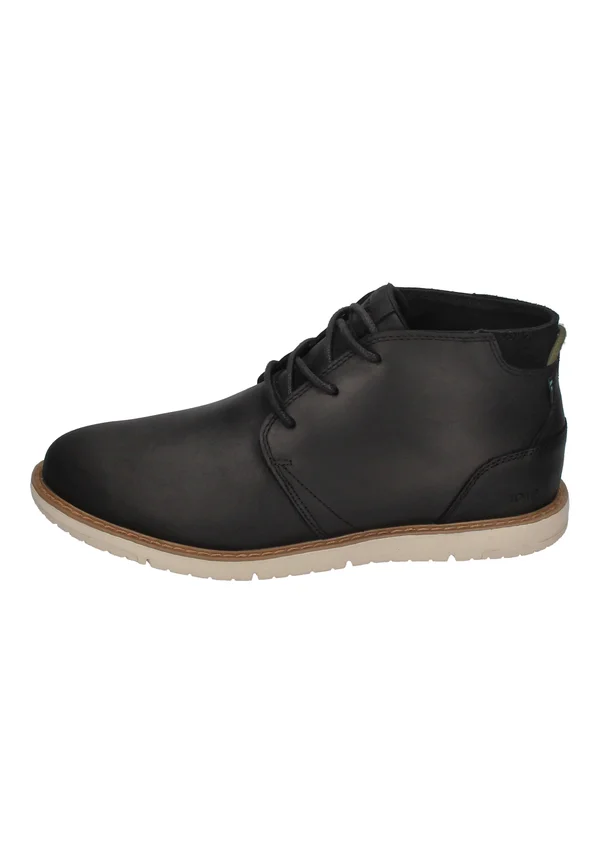 Lace-up ankle boots - black