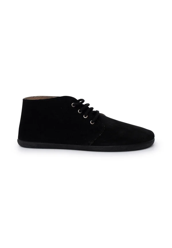 Lace-up ankle boots - black