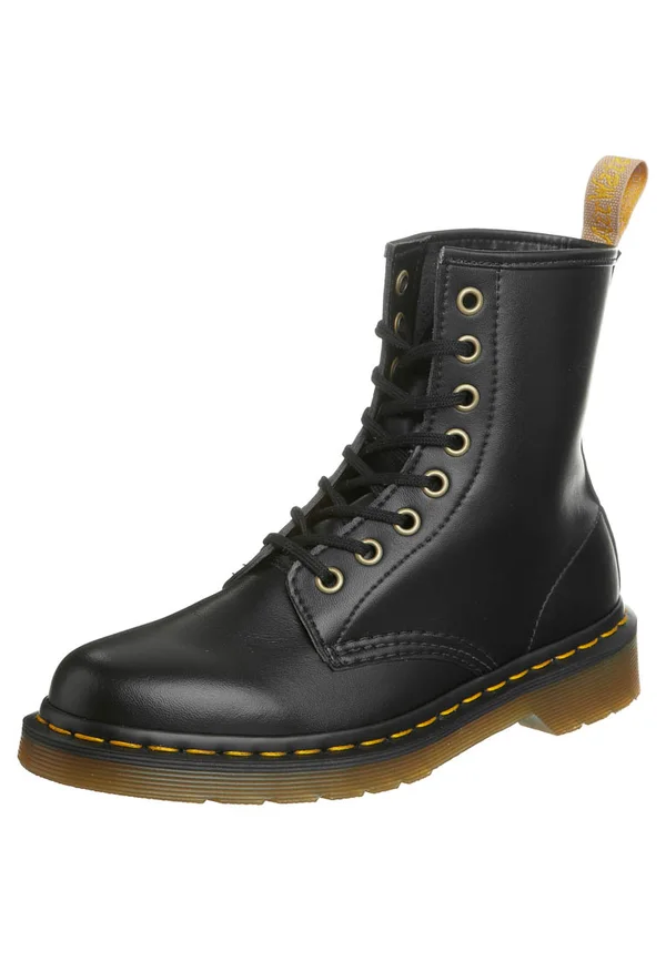 Lace-up ankle boots - black