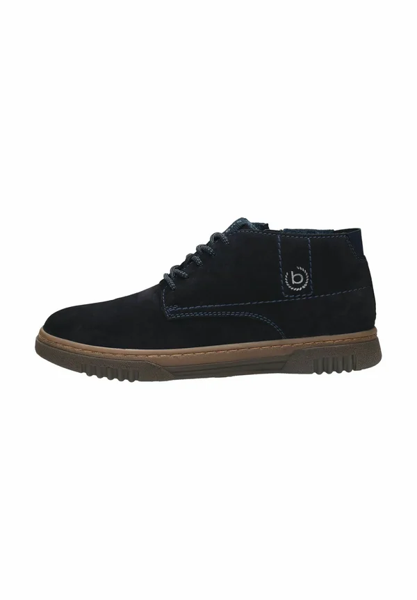 Lace-up ankle boots - blau
