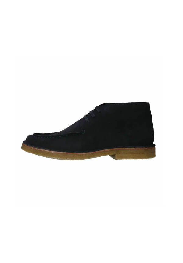 Lace-up ankle boots - blau