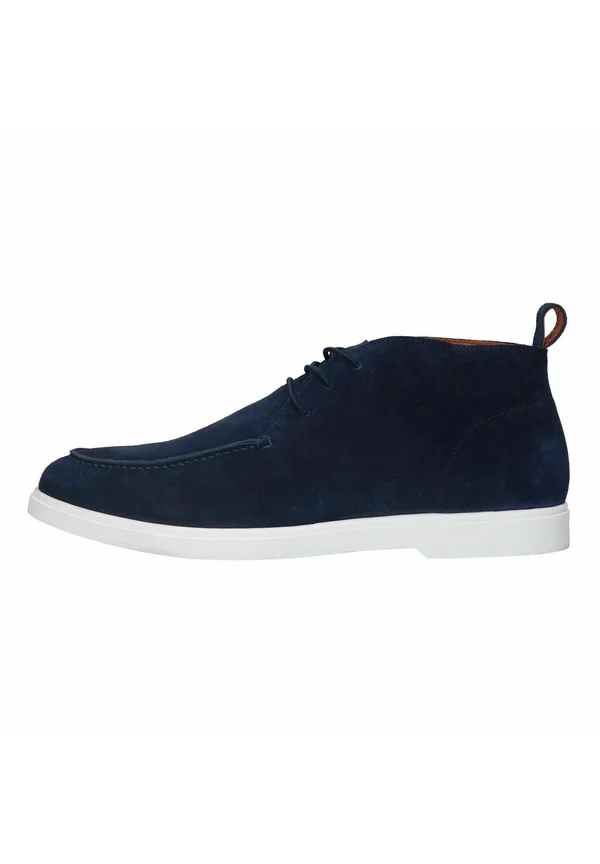 Lace-up ankle boots - blau