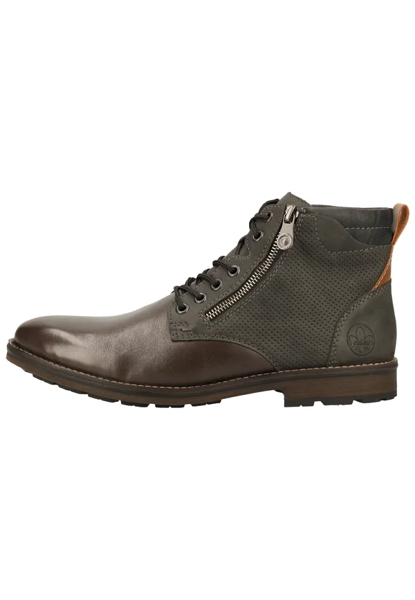 Lace-up ankle boots - blei/anthrazit/mogano/graphit