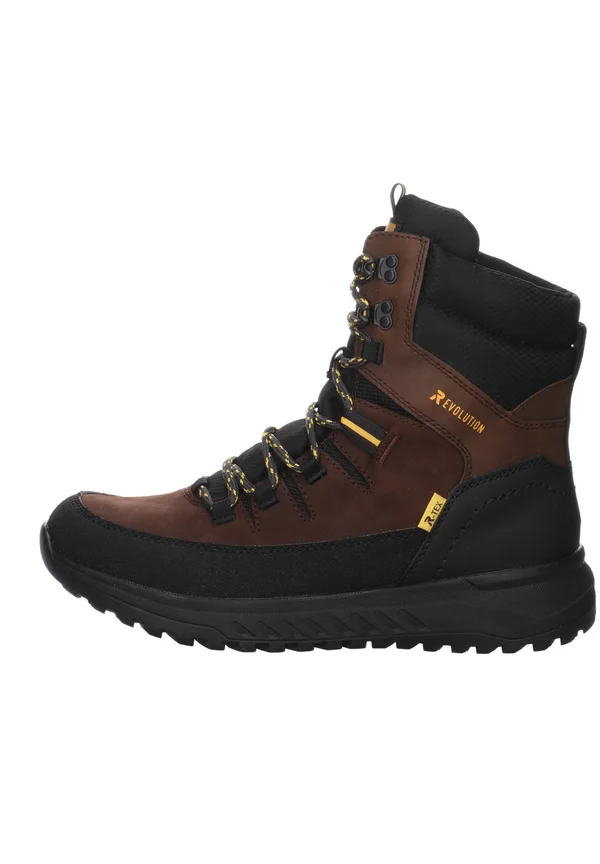 Lace-up ankle boots - braun dunkel