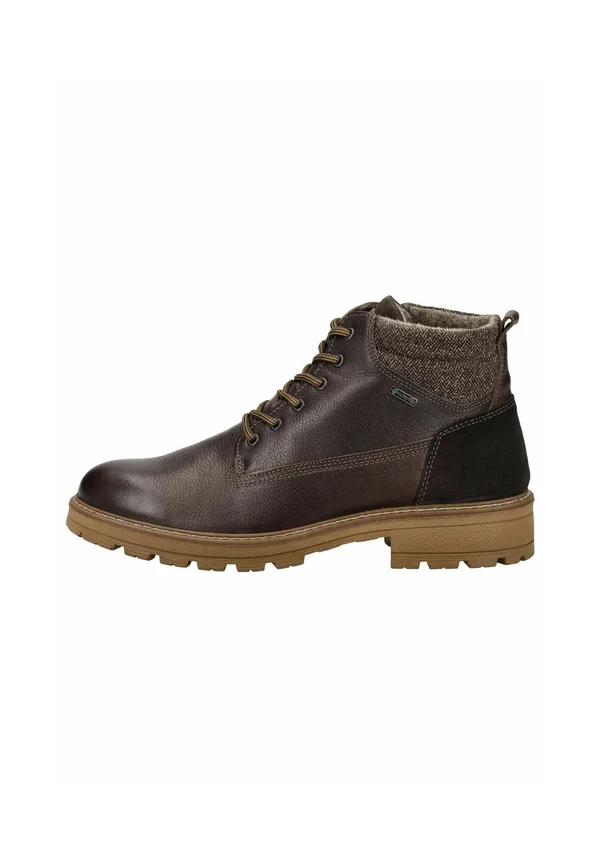 Lace-up ankle boots - braun