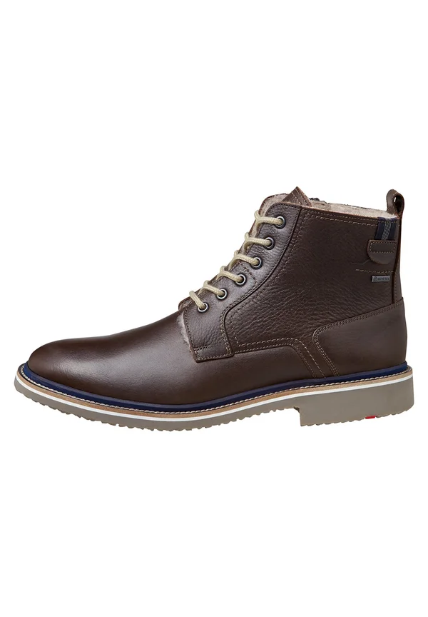 Lace-up ankle boots - braun