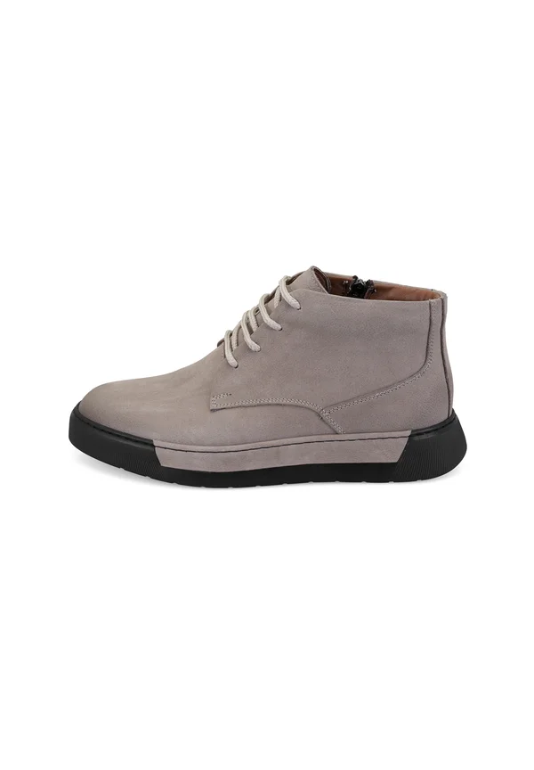 Lace-up ankle boots - brown