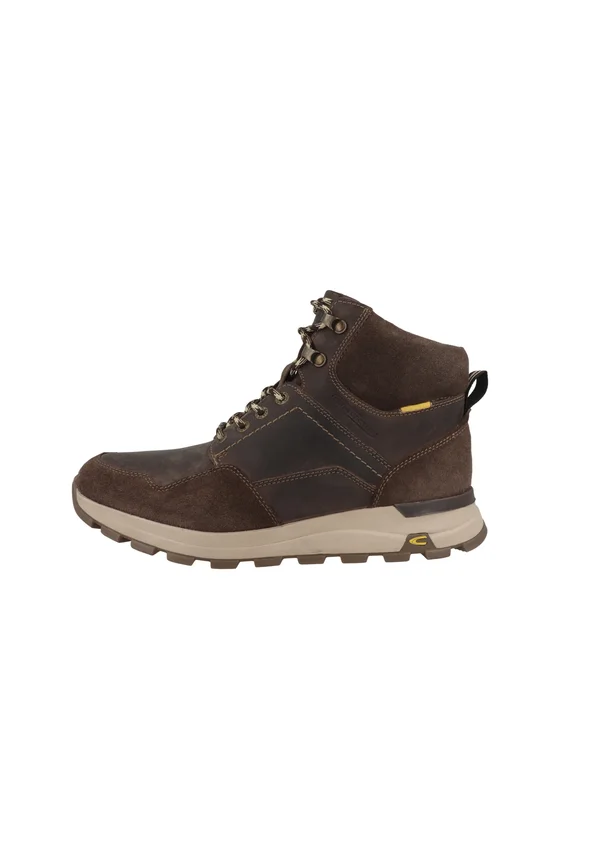 Lace-up ankle boots - brown