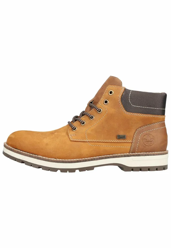 Lace-up ankle boots - butterscotch mandel braun schwarz