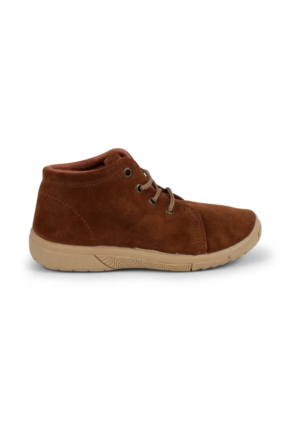 Lace-up ankle boots - camel