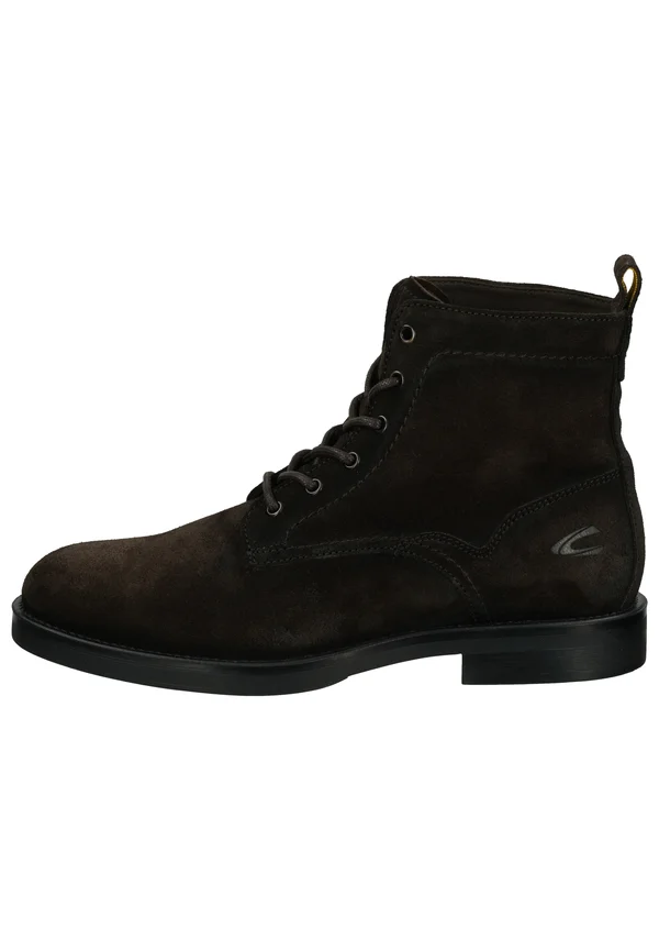 Lace-up ankle boots - dark brown