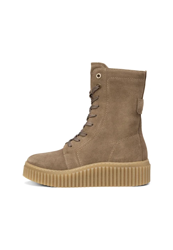 MODEL BIANCA - Platform ankle boots - dark taupe