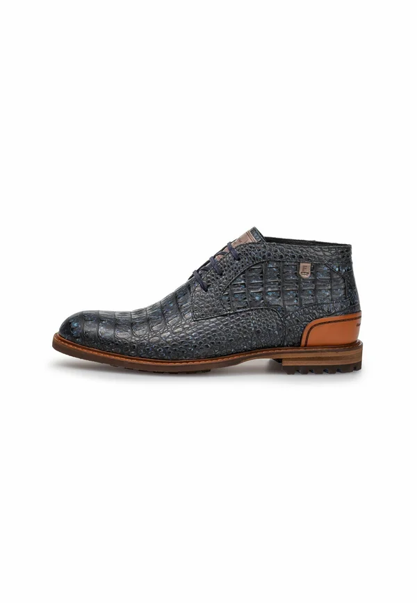 Lace-up ankle boots - darkblue