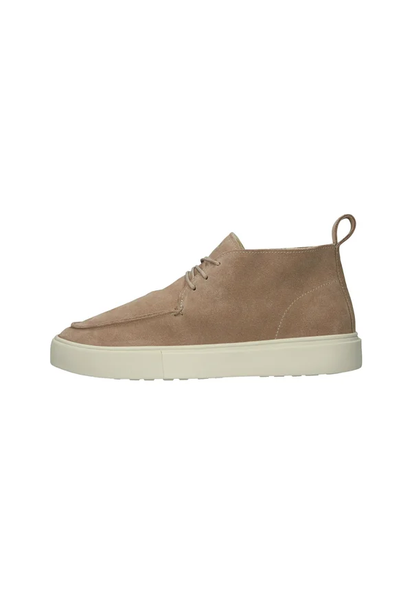 Lace-up ankle boots - greige