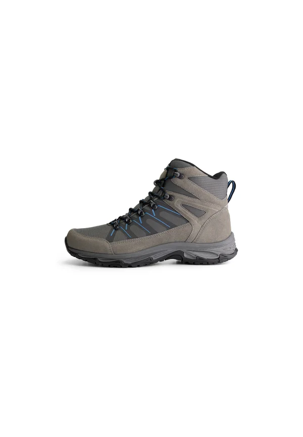 Lace-up ankle boots - grey