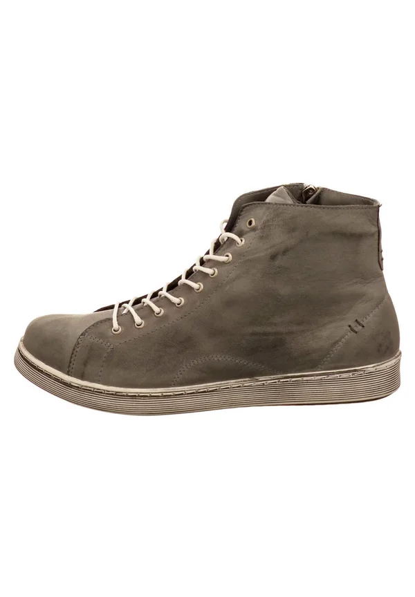 Lace-up ankle boots - grey