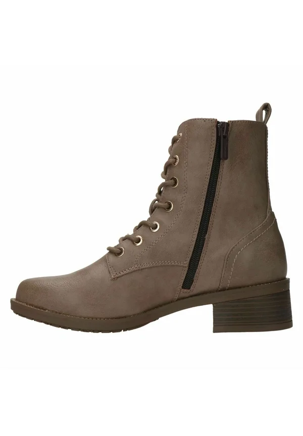 Lace-up ankle boots - grey