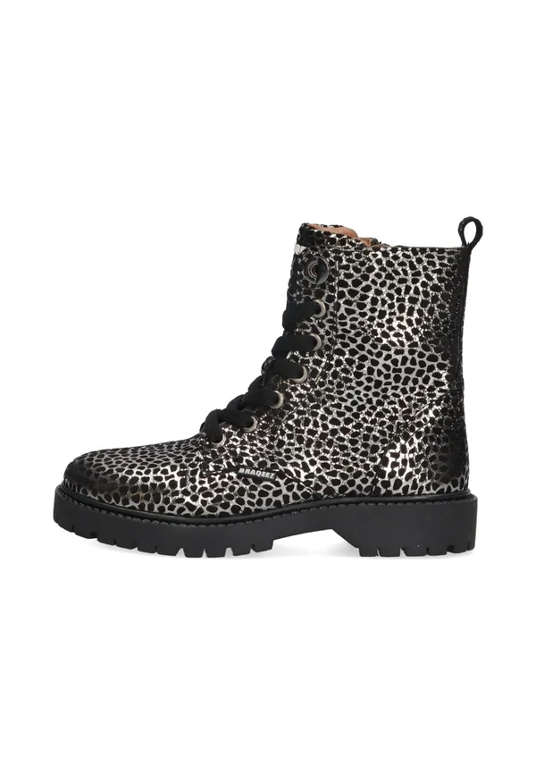 Lace-up ankle boots - grijs