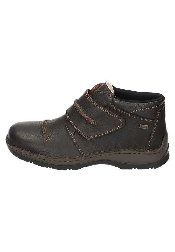 Lace-up ankle boots - kastanie moro