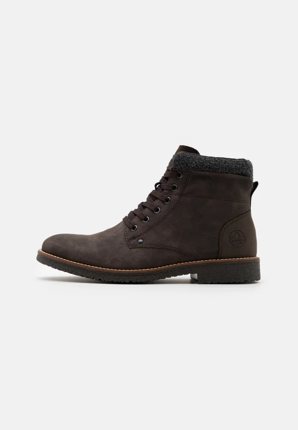 Lace-up ankle boots - moro/granit