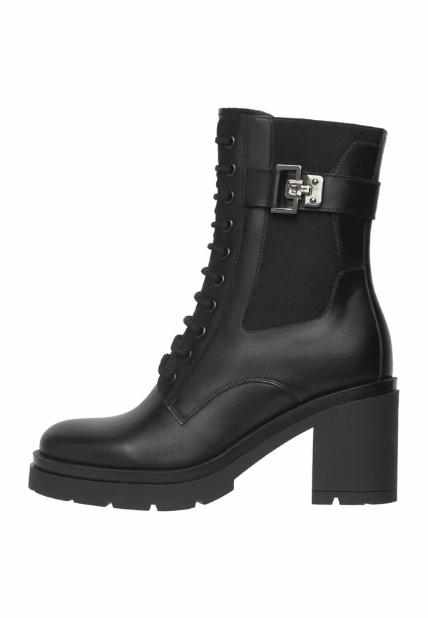 Lace-up ankle boots - nero