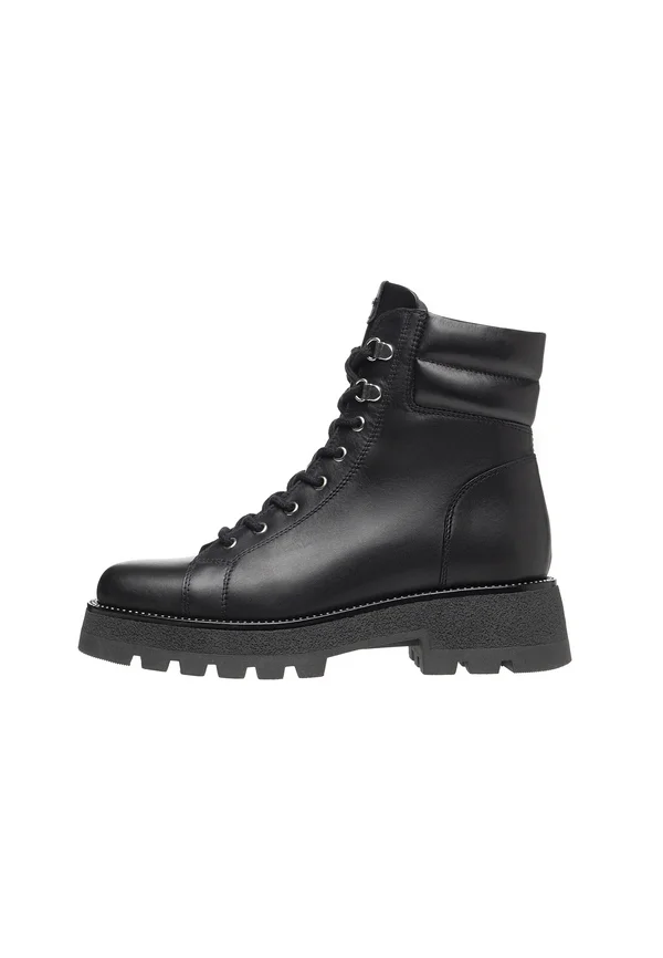 Lace-up ankle boots - nero