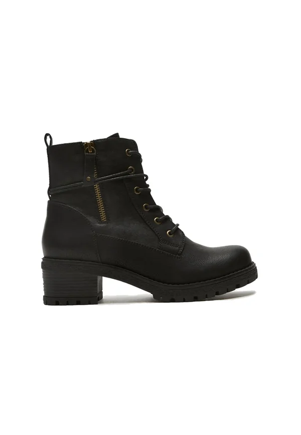 Lace-up ankle boots - nero