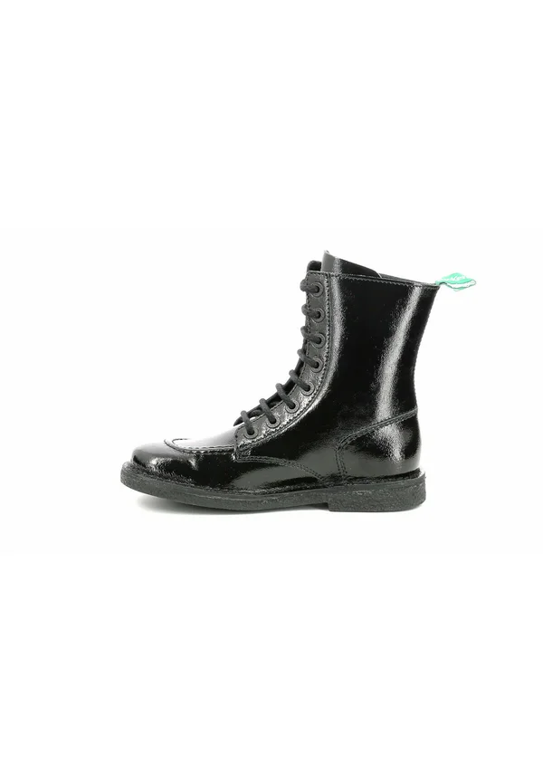 Lace-up ankle boots - noir