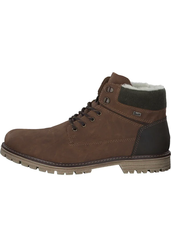 Lace-up ankle boots - peanut moro moos
