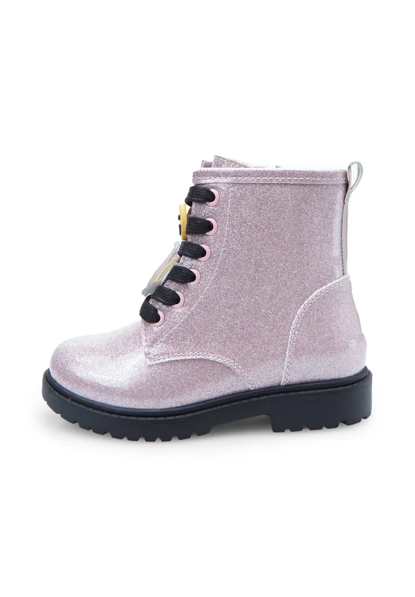 Lace-up ankle boots - rosa