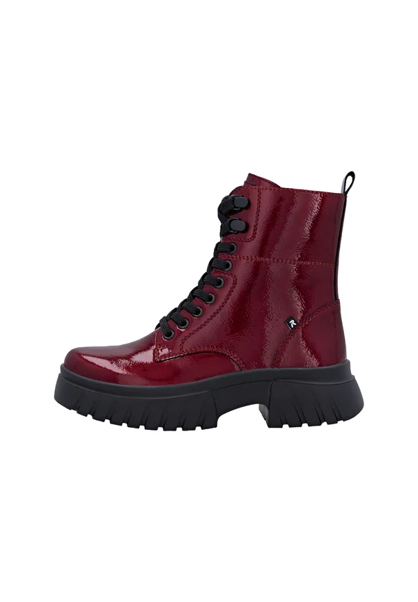 Lace-up ankle boots - rot
