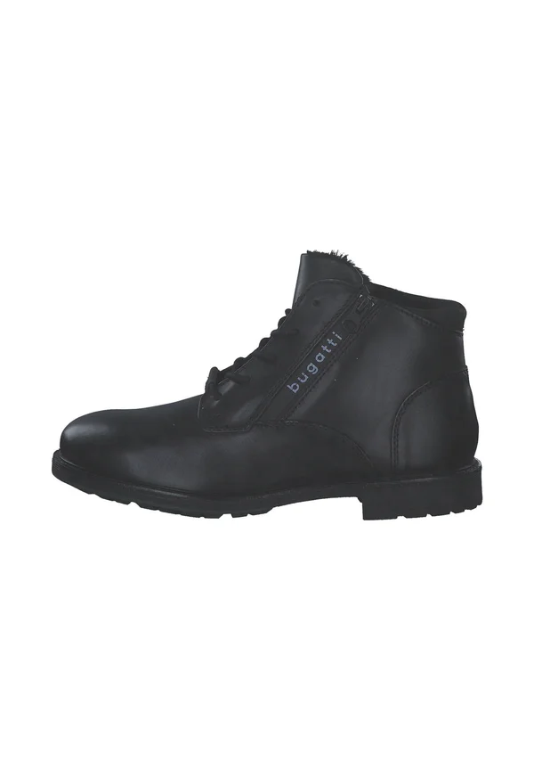 Lace-up ankle boots - schwarz black