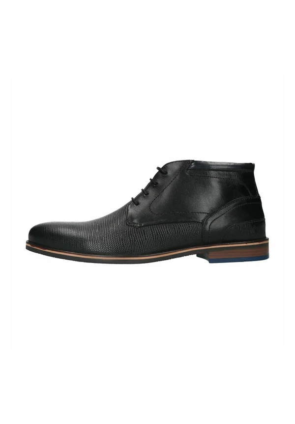 Lace-up ankle boots - schwarz