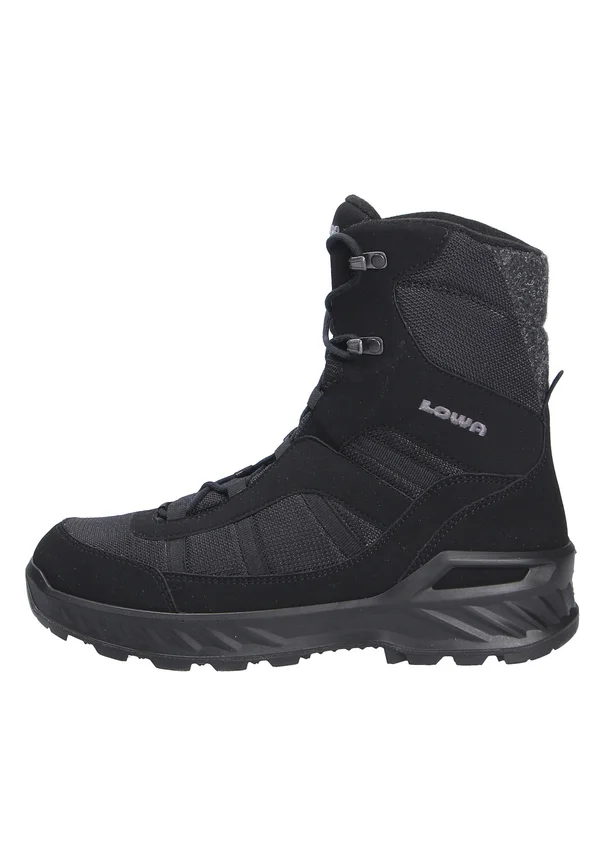 Lace-up ankle boots - schwarz