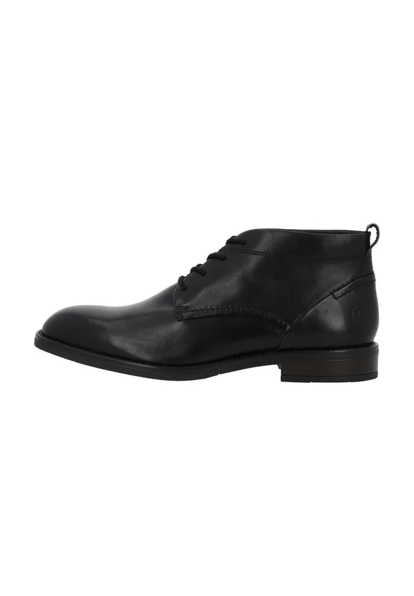 Lace-up ankle boots - schwarz