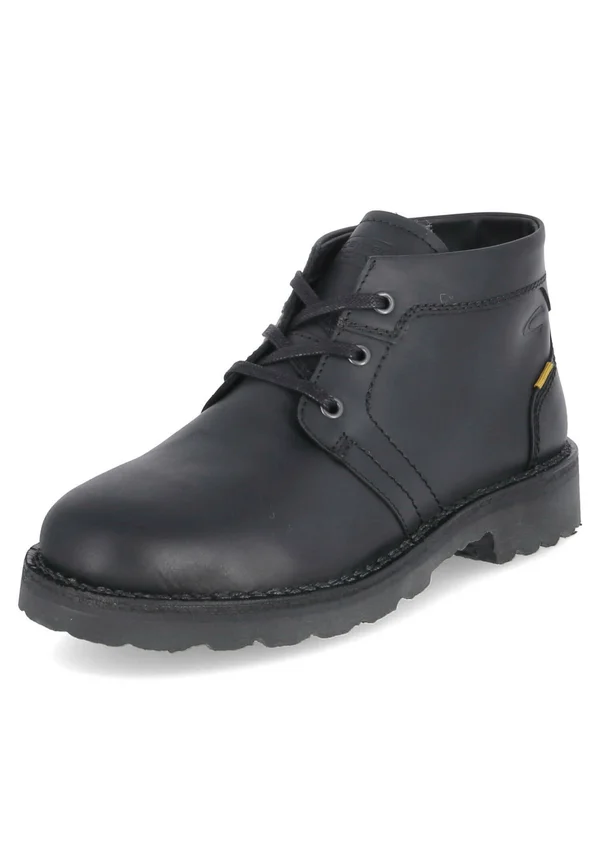 Lace-up ankle boots - schwarz