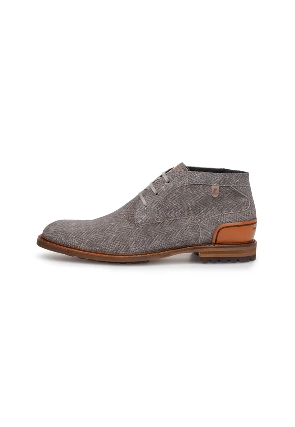 Lace-up ankle boots - taupe