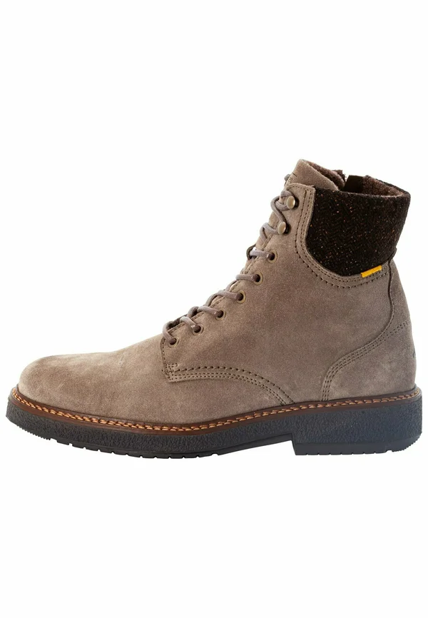 Lace-up ankle boots - taupe