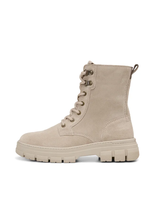 Lace-up ankle boots - taupe