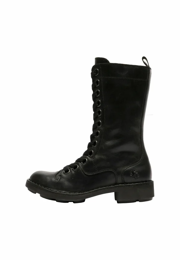 Lace-up boots - black